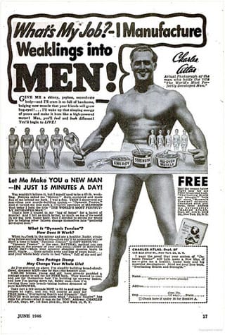 Charles Atlas "Popular Mechanics" ad