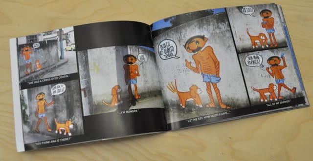 A spread from "Street Comics Vol. 1"