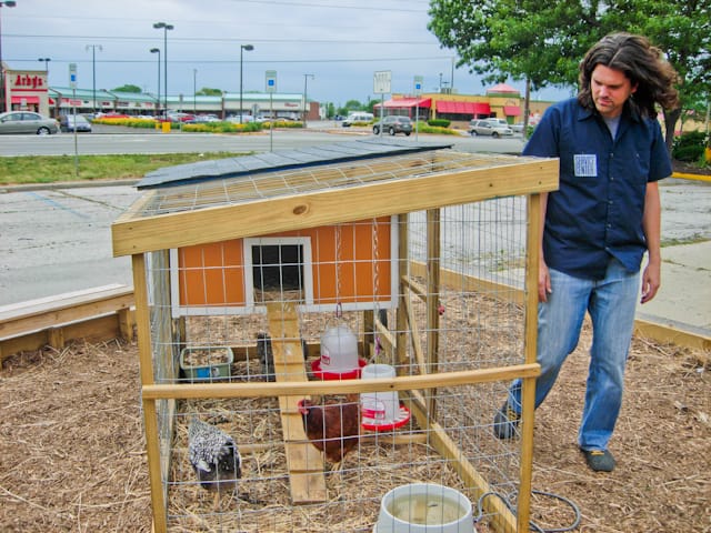 Jim Walker at Service Center