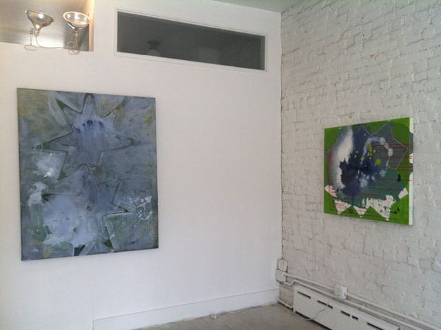 Installation view of "Stars" at Art 101