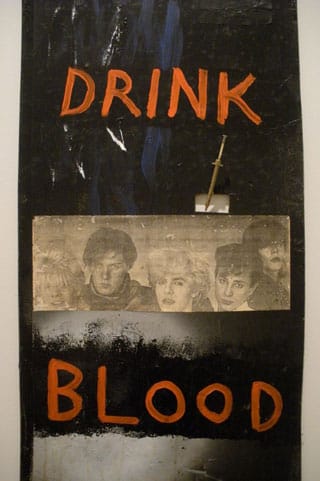 Mark Flood, "DRINK BLOOD"