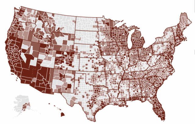"Interactive Map: The Economy Where You Live" from NPR's website.