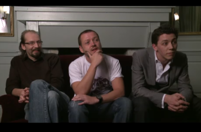 Screen shot from Jon Ronson's interview with Weaver consultants.