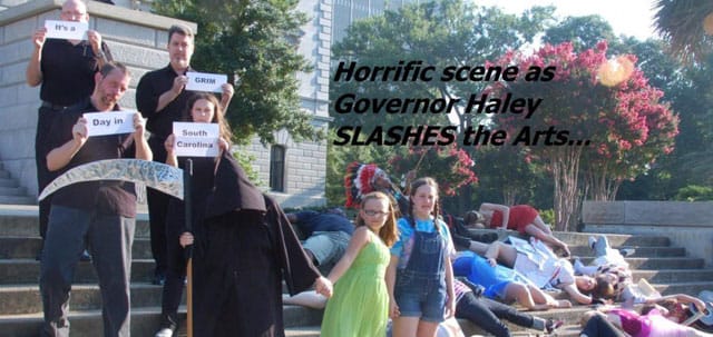 A photo shoot to save the South Carolina arts