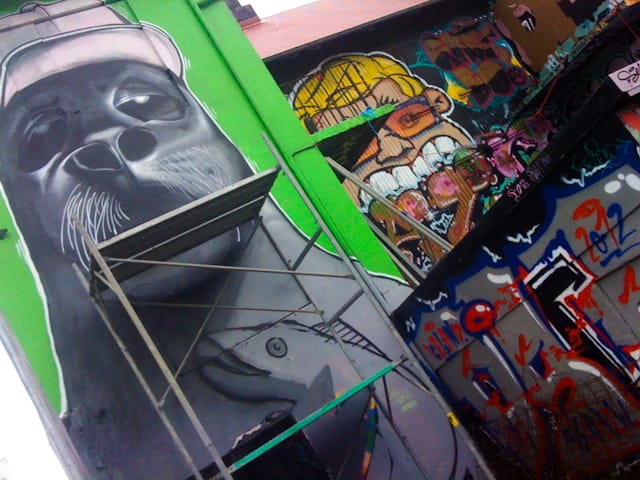 Seal under construction.