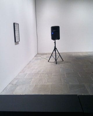 Sharon Hayes, "I March in the Parade of Liberty but as Long as I Love You I Am Not Free"