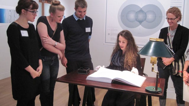 Bash reads from her "Manual for Experimental Poiesis." 