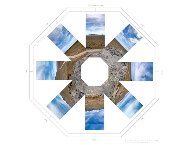 Katherine E. Bash, "Compass Rose, Floating Point Operation"