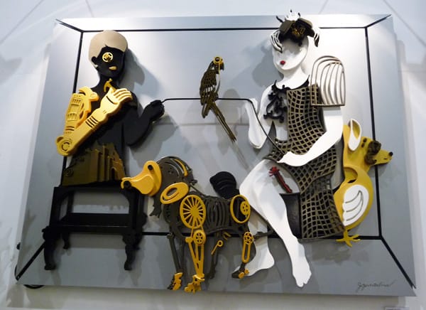 Carlo Calma, “Cabinet of Curiosities 1 (Adam and Eve)”