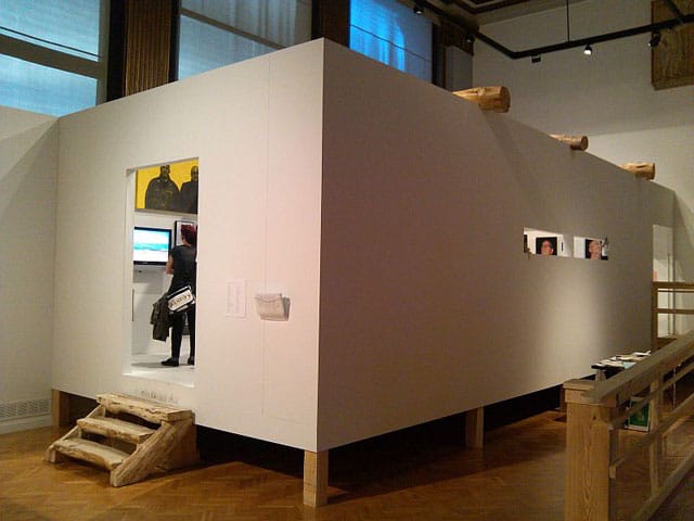 Industry of the Ordinary, exterior of "The Portrait Project" room