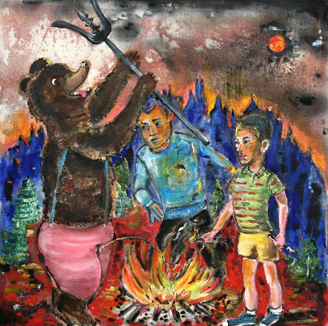 Scooter La Forge, "Dowsing a Campfire"