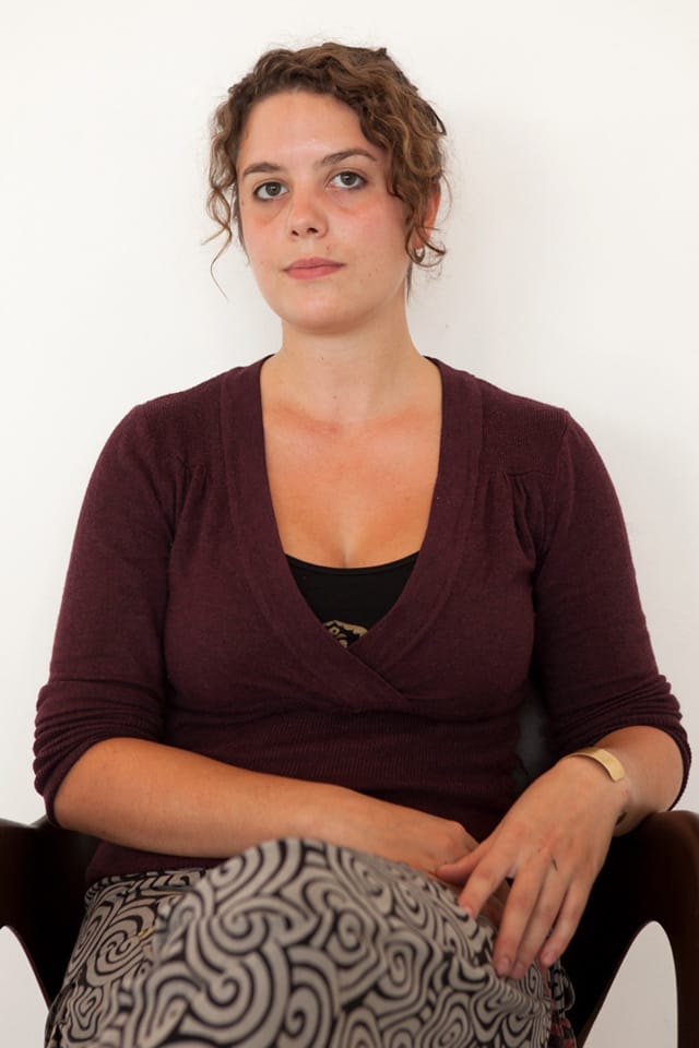 Sculptor Géraldine Anton