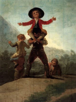 Francisco de Goya y Lucientes, "Playing at Giants"