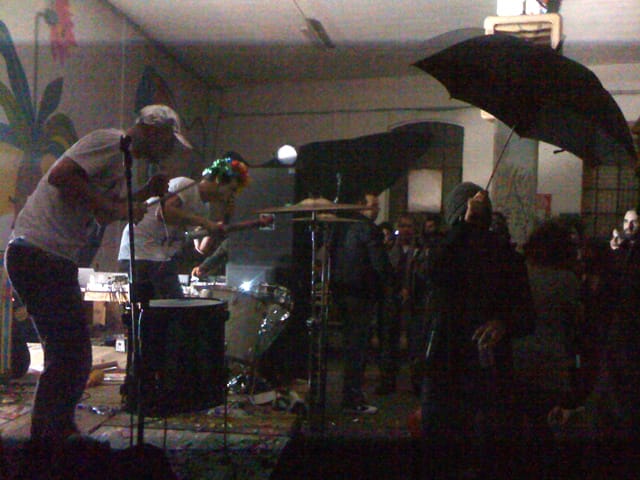 Nico Vascellari’s project, Niños du Brasil performing at BUNKER