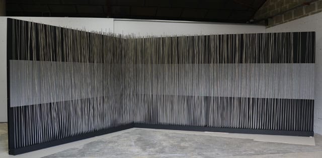 Jesus Rafael Soto, "Mural Panoramico Vibrante Sonoro"
