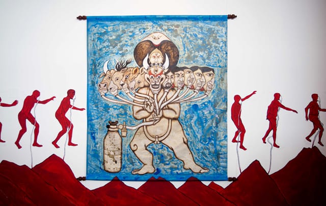 Asha Dangol, "Climate Change Connects to Many Health Outcomes" (2012) (All photos by author unless noted)