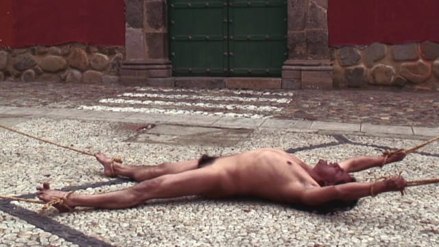 Claudia Joskowicz, "Drawn and Quartered" (2007), video still