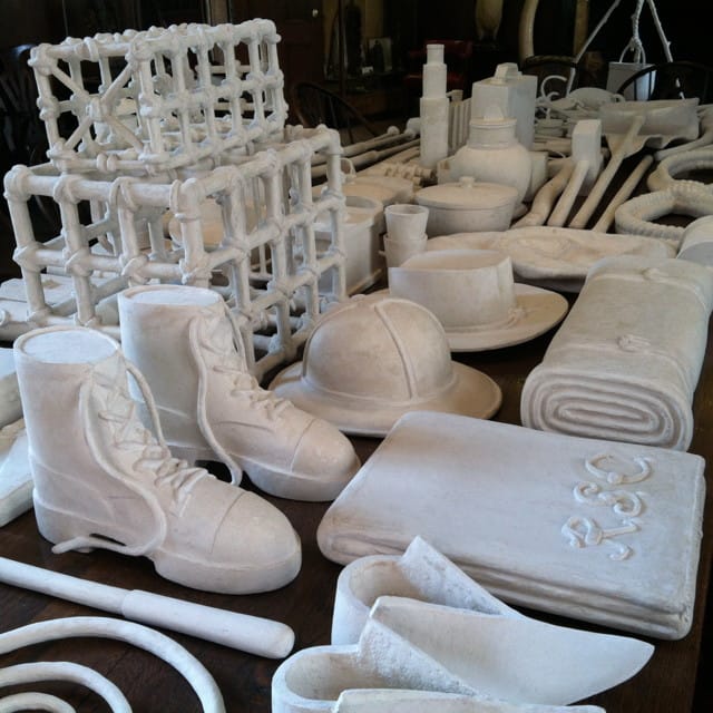 Mark Dion's "Phantoms of the Clark Expedition" (photo by the author for Hyperallergic)