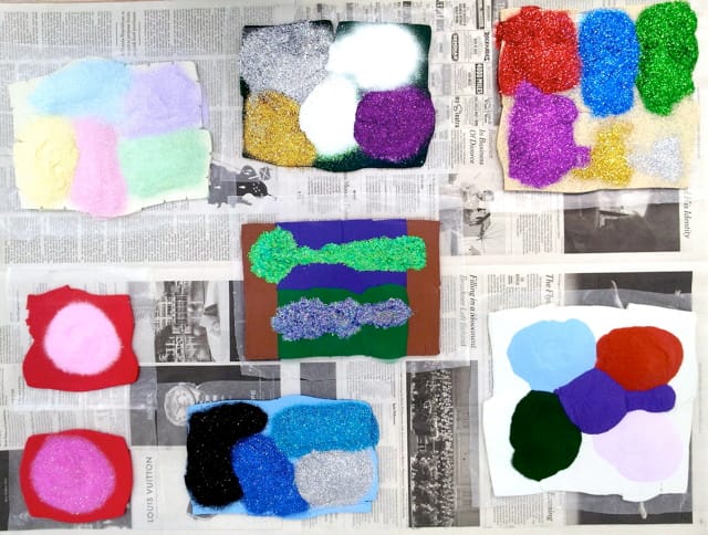 Polly Apfelbaum, "Flatland: Color Revolt" (image via Hansel and Gretel Picture Garden)