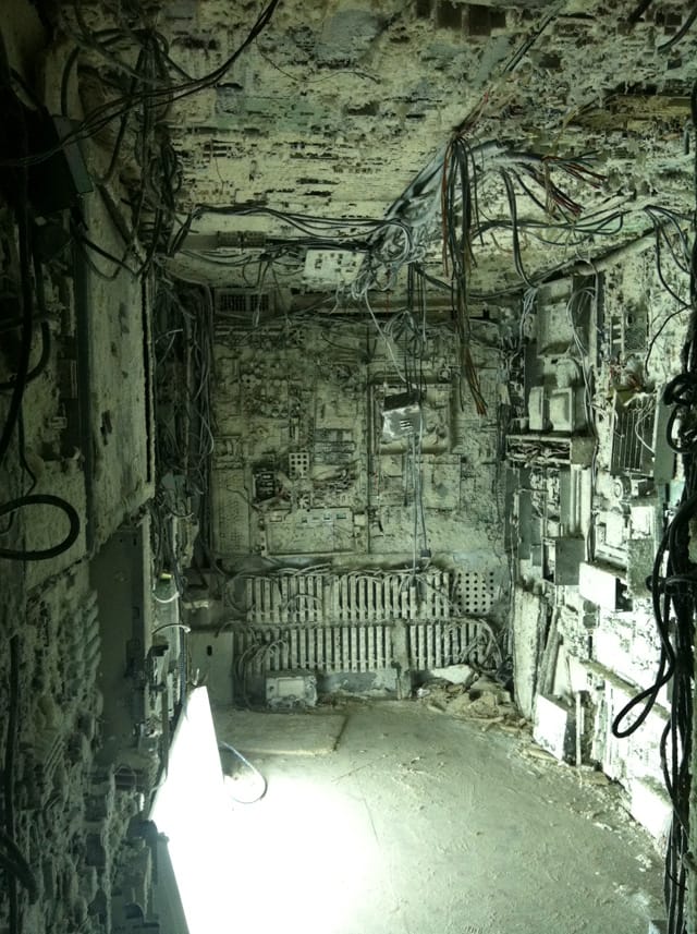 Jonah Freeman and Justin Lowe, "Stray Light Grey" at Marlborough Chelsea (photo by the author)