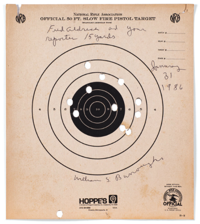 William S. Burroughs, "Targets" (1986)