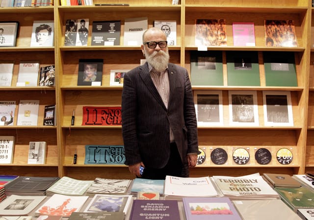 AA Bronson at the LA Art Book Fair today (all images courtesy LA Art Book Fair)