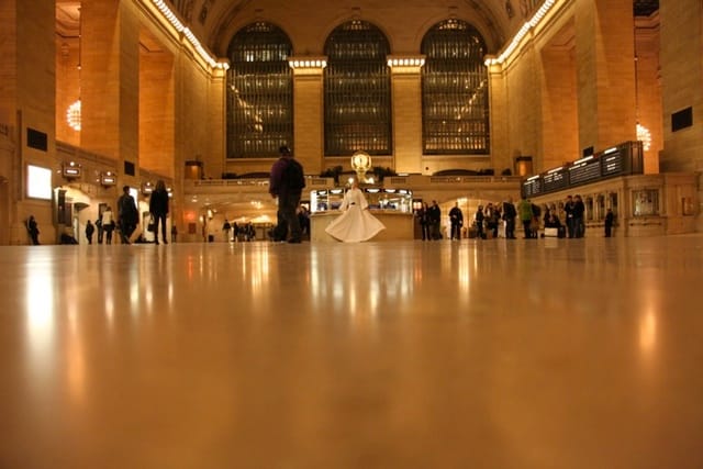 Mira Hunter, Durational Public Whirling (Grand Central), 2010 Video, TRT 13:41 Dimensions vary Edition of 10 $2,000-$5,000