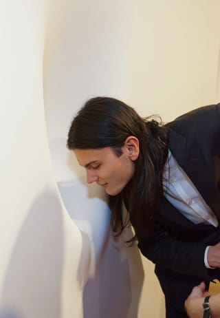 Installation view, "The Art of Scent 1889–2012" at the Museum of Arts and Design (photo by Brad Farwell)