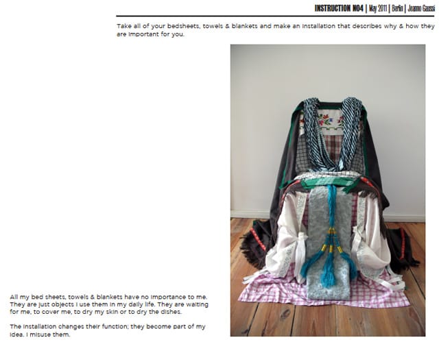 Screen shot of documentation of Youmna Chlala and Jeanno Guassi's “Home Sweet Home NY/Berlin”