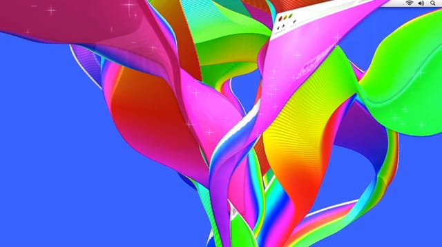 Screen capture of Emilio Gomariz's contribution to "Cloaque.mov"