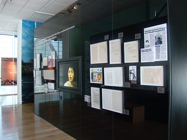 "The Pain of the Children" room in the Museum of Memory and Human Rights