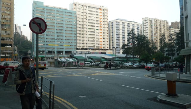 A view of the Fo Tan neighborhood