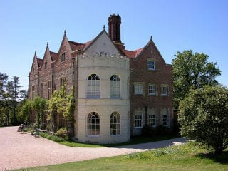 Downton Place (in reality, Grey's Court) where the Crawleys would have to relocate (Image via toneontoneantiques.blogspot.com)