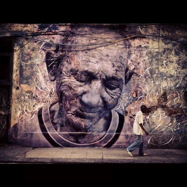 Jose Parla and JR, Wrinkles of the City (Cuba), 2012 (via arrestedmotion.com)