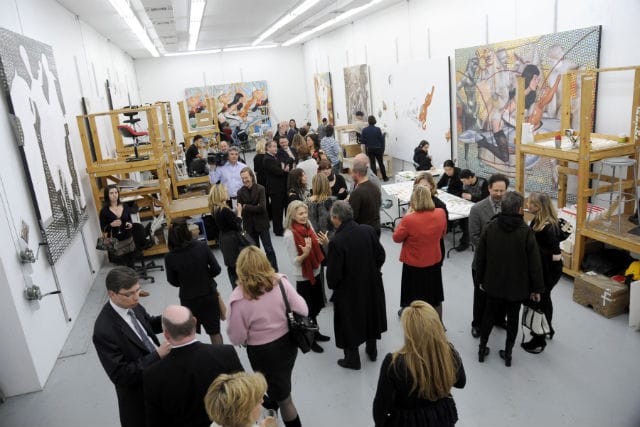 Jeff Koons's studio (Image via gotryke.com)