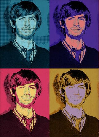 David Karp (Illustration by Hyperallergic) 