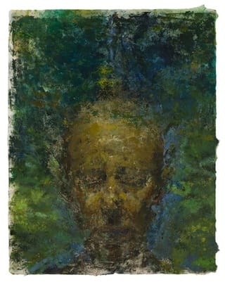 Susanna Coffey, Moss Glen Falls, Monoprint, 15"x12" 2008 (Image courtesy of the artist.)