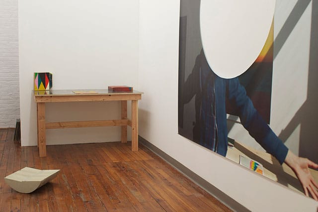 Installation view, Nathan Dillworth, "Second Set" at Picture Menu (photo courtesy the gallery)