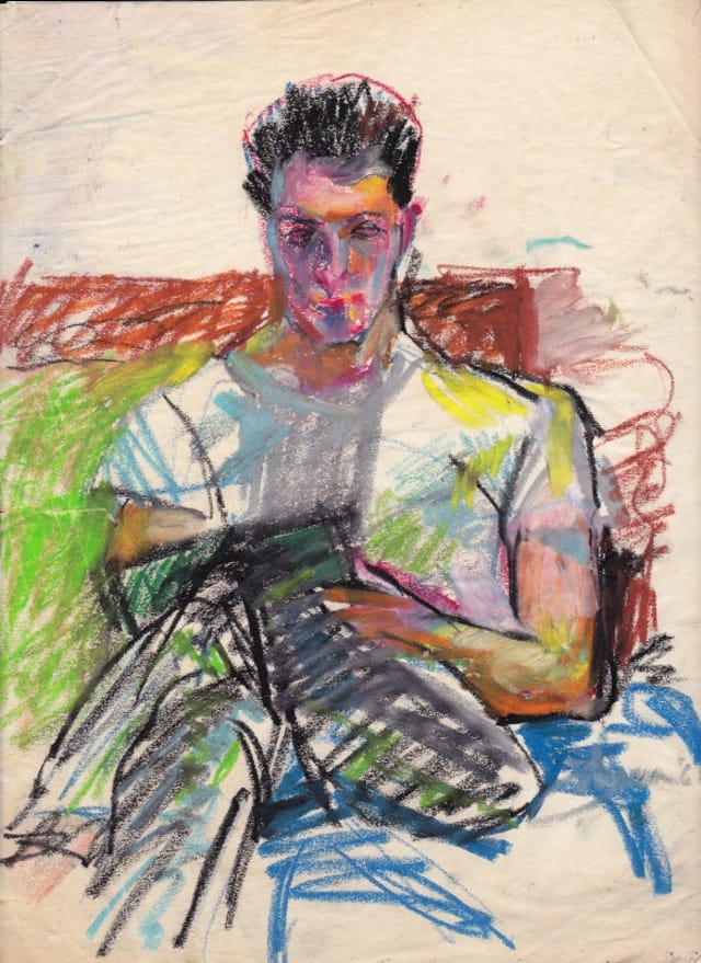 Eddie Johnson, "Portrait of Robert Corless."