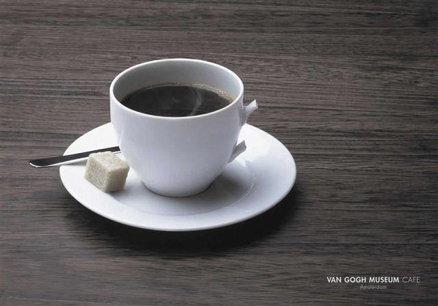 Ad for the Van Gogh Museum's cafe (Image via Van Gogh Museum)