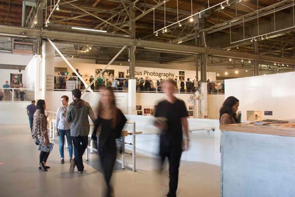The book fair attracted thousands of people from all parts of Los Angeles. (all photos by the author for Hyperallergic)