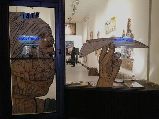 Nether at Weldon Arts (All photos by Hrag Vartanian / Hyperallergic)