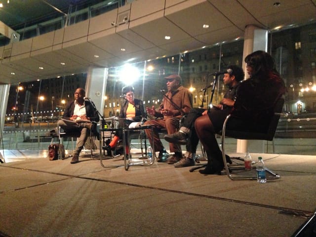 The panel at the Brooklyn Museum (photo by the author for Hyperallergic)