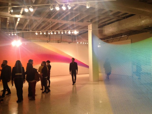 Gabriel Dawe, "Plexus no. 21" (2013) (All photos by author)