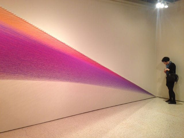 Gabriel Dawe, "Plexus no. 21" (2013)