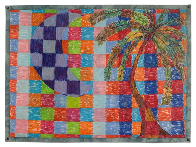 Rafael Ferrer, "La Luna y La Palma," (1979)