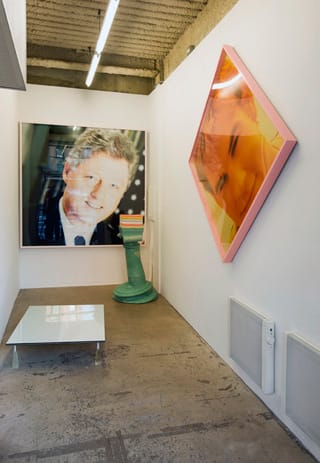 Installation view: Christopher K. Ho, "Privileged White People" at Forever & Today, Inc. (click to enlarge) (courtesy the artist and Forever & Today, Inc; photo by Mike Garten)