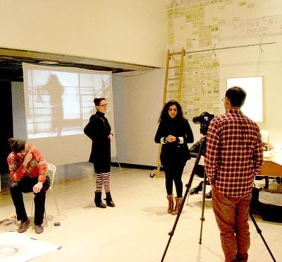 Isha shooting at The Clocktower in Queens