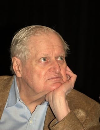 "John Ashbery in Thought By David Shankbone," (2010) via <a href="http://en.wikipedia.org/wiki/File:John_Ashbery_in_thought_2010_Shankbone.jpg">Wikipedia</a>