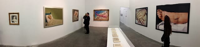 Installation shot of "NYC 1993" (All photos by Hrag Vartanian / Hyperallergic)